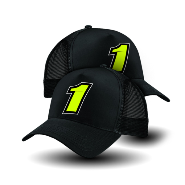 #1 RYDE BLACK Mesh Trucker Cap 2025 - FREE SHIPPING